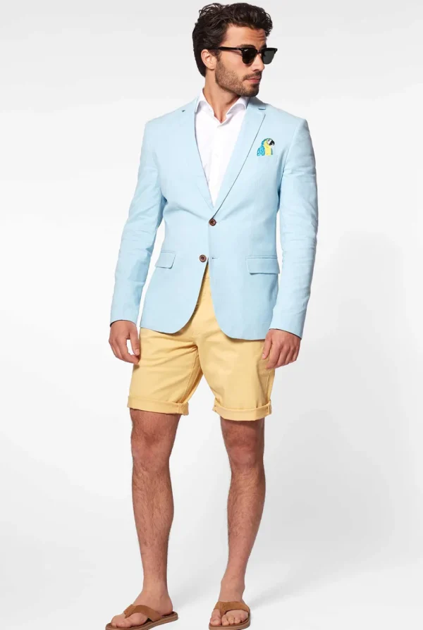 Men OppoSuits Deluxe Blazers^Birdie - Soft Blue