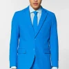 Men OppoSuits Prom Suits^Blue Steel