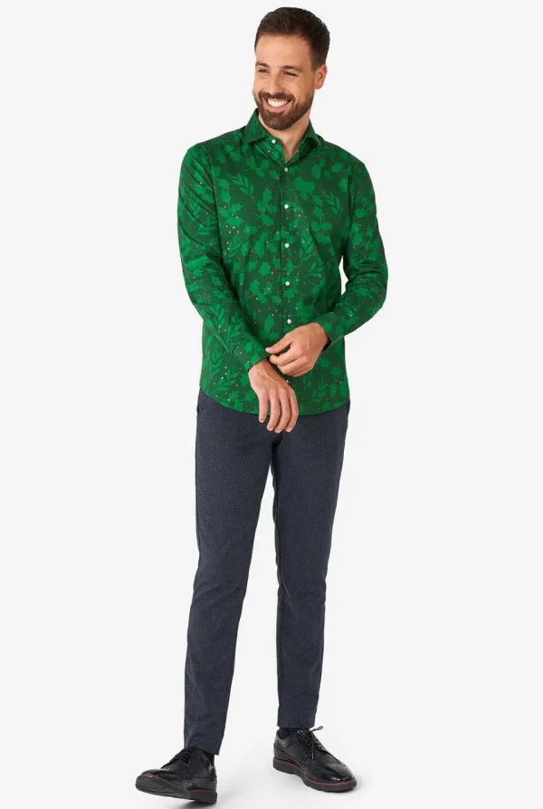 Men OppoSuits Christmas Shirts^Bright Berry