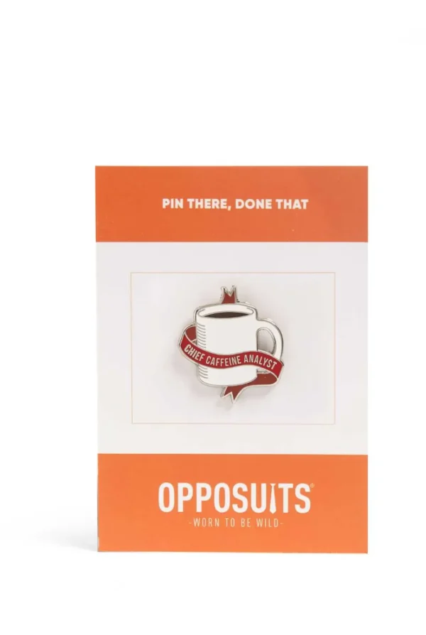 OppoSuits Pins^Chief Caffeine Analist - (Office)