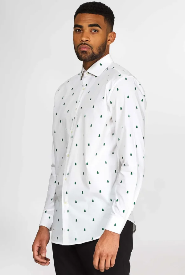 Men OppoSuits Christmas Shirts^Christmas Trees