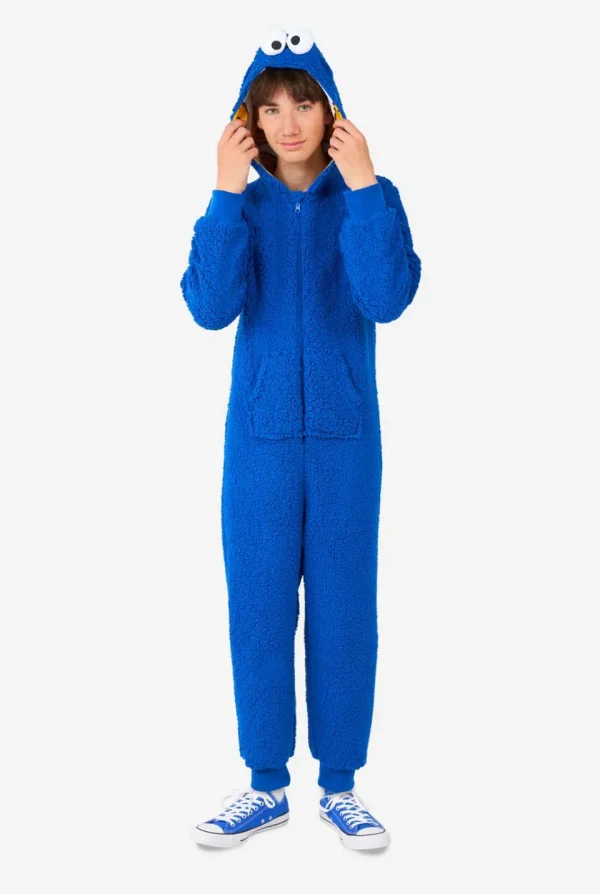 Women OppoSuits Character Onesies^Cookie Monster