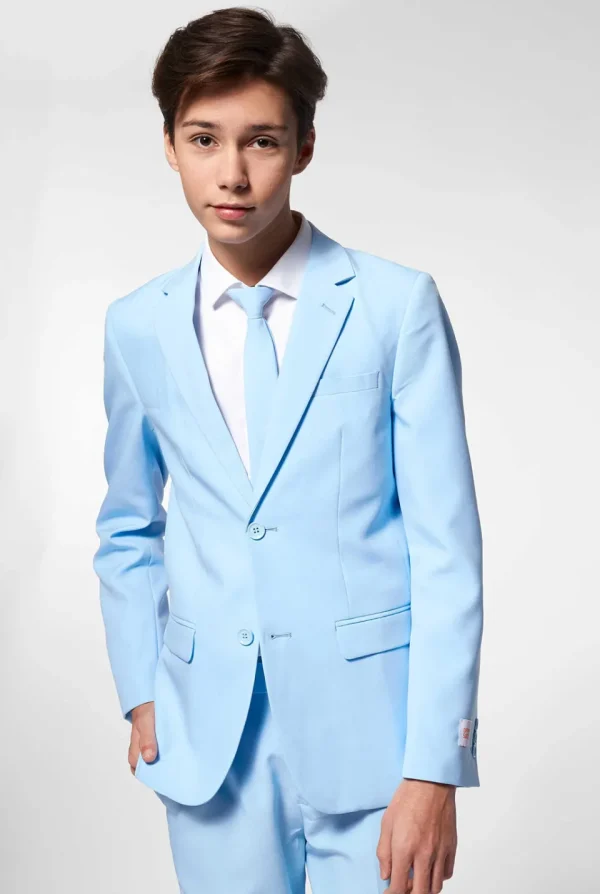 Teen Boys OppoSuits Prom Suits^Cool Blue