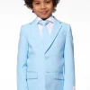 Boys OppoSuits Solid Colored Suits^Cool Blue