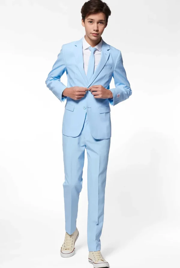 Teen Boys OppoSuits Prom Suits^Cool Blue