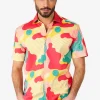 Men OppoSuits Casual Shirts^Coral Camo