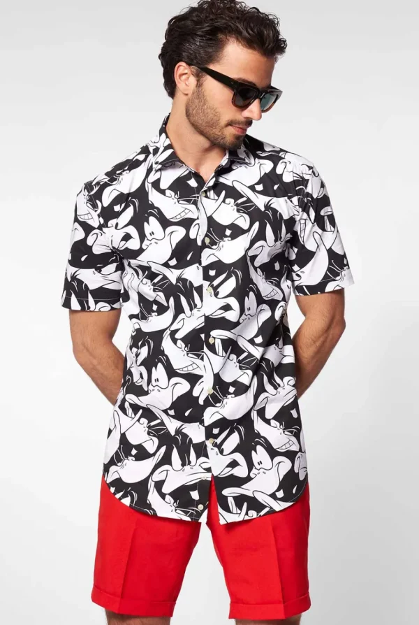 Men OppoSuits Casual Shirts^Daffy Duck