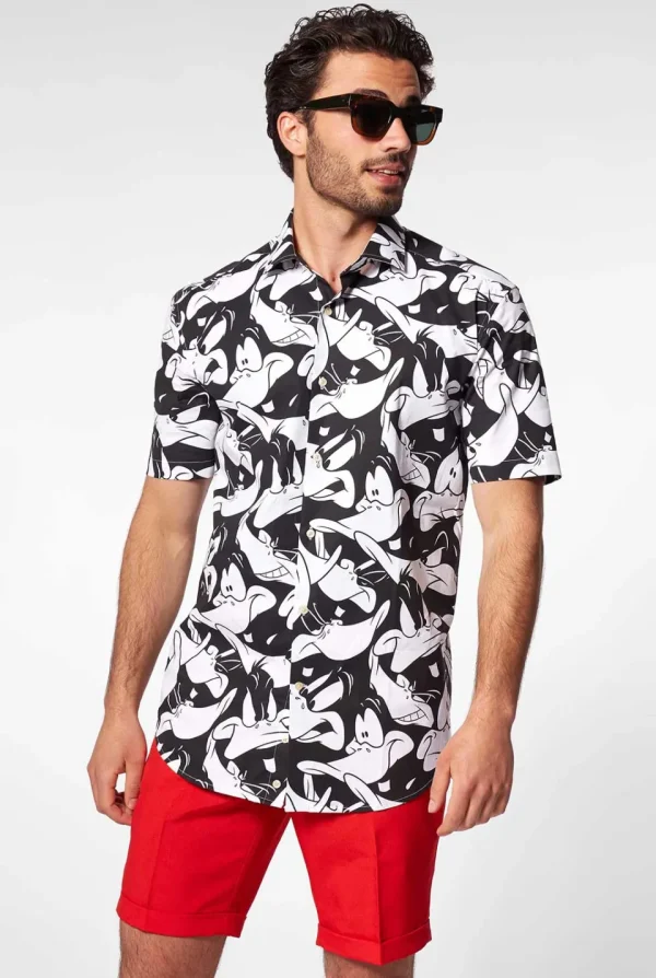 Men OppoSuits Casual Shirts^Daffy Duck