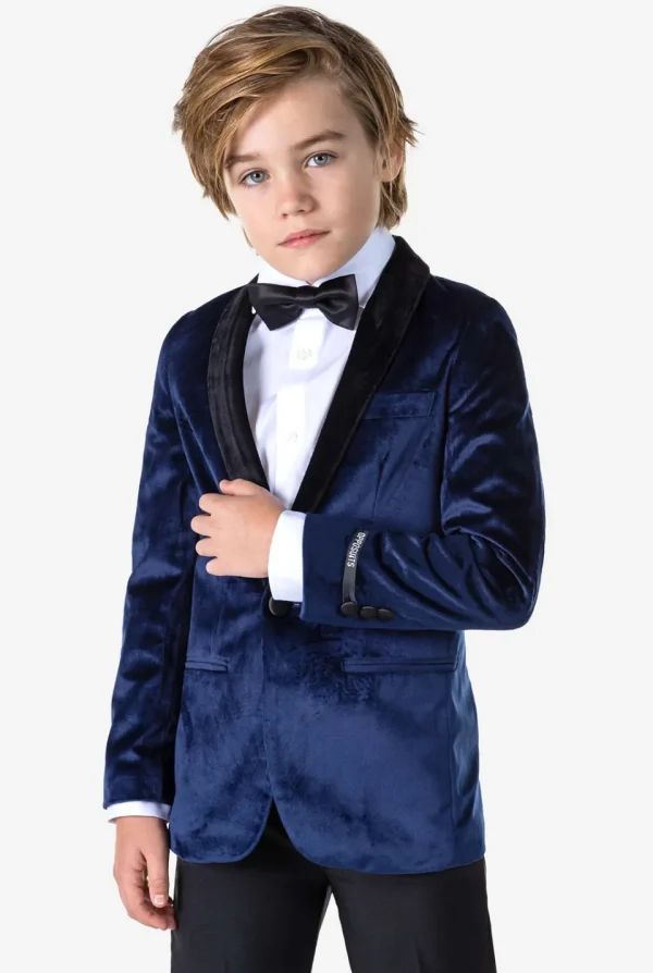 Boys OppoSuits Blazers^Dinner Jacket - Deep Navy