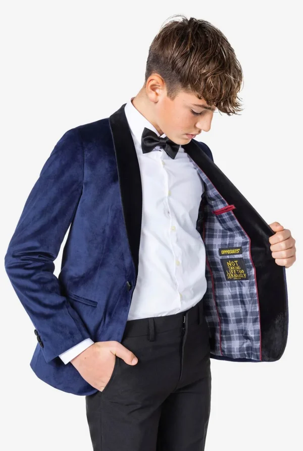 Teen Boys OppoSuits Blazers^Dinner Jacket - Deep Navy