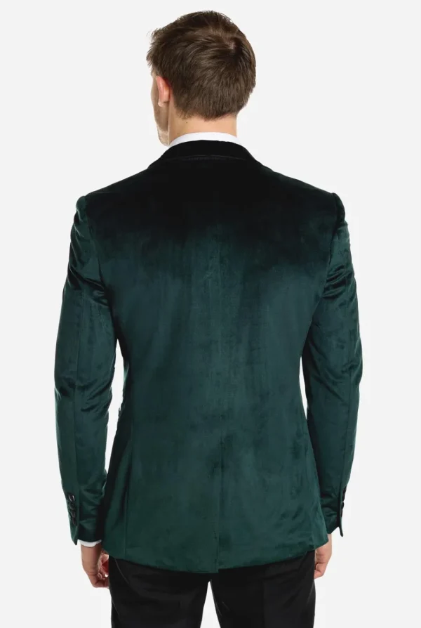 Men OppoSuits Christmas Blazers^Dinner Jacket - Rich Green