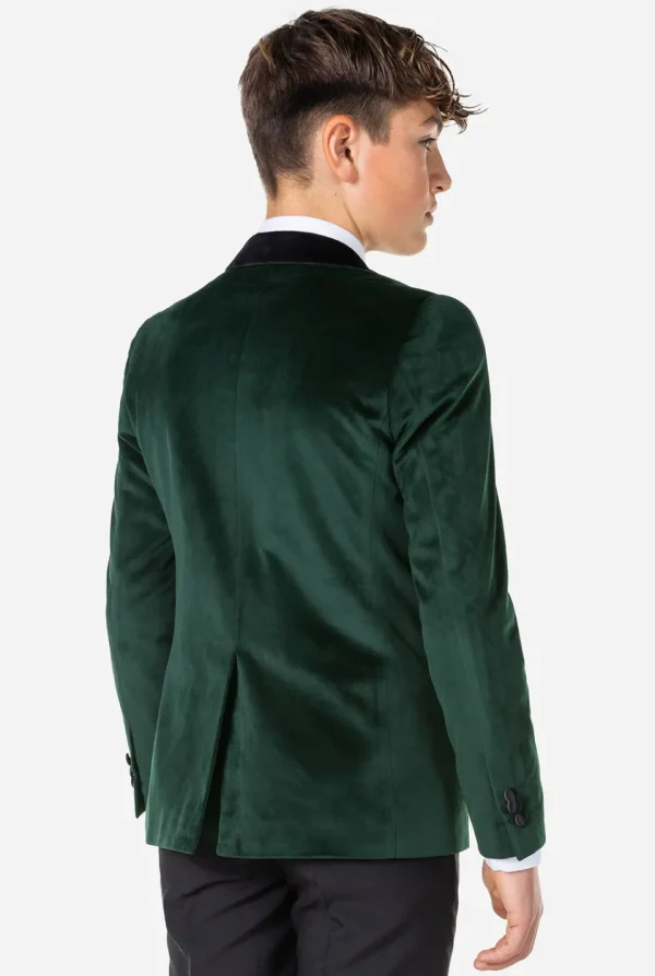 Teen Boys OppoSuits Blazers^Dinner Jacket - Rich Green