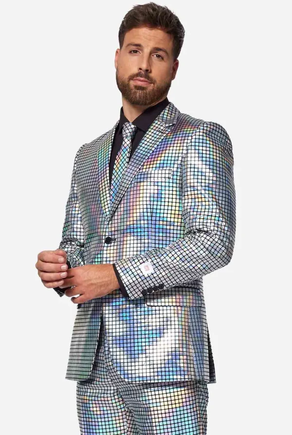 Men OppoSuits Christmas Suits^Discoballer