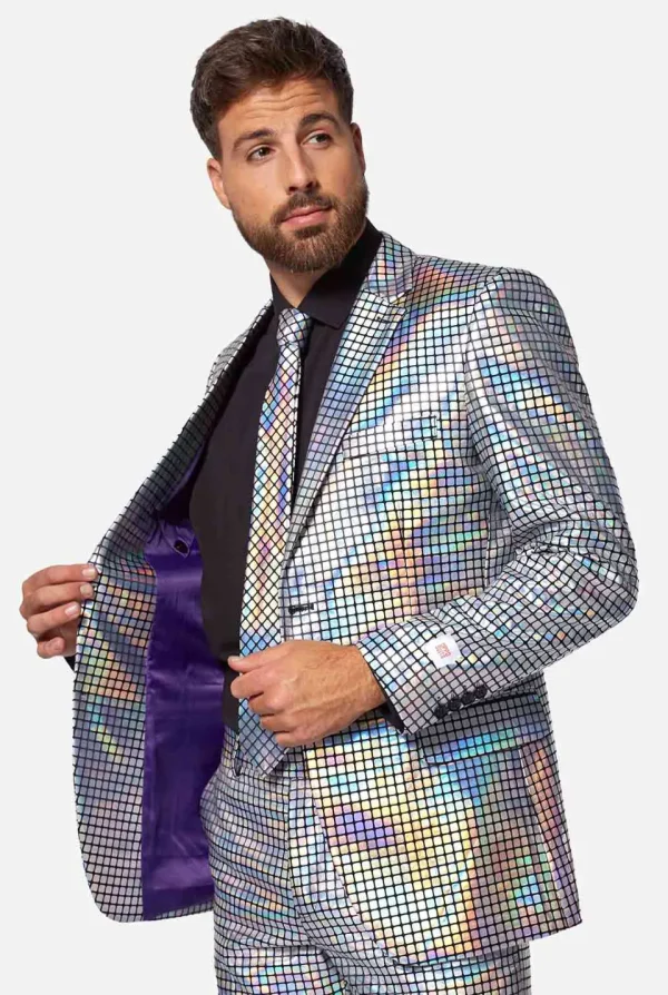 Men OppoSuits Christmas Suits^Discoballer