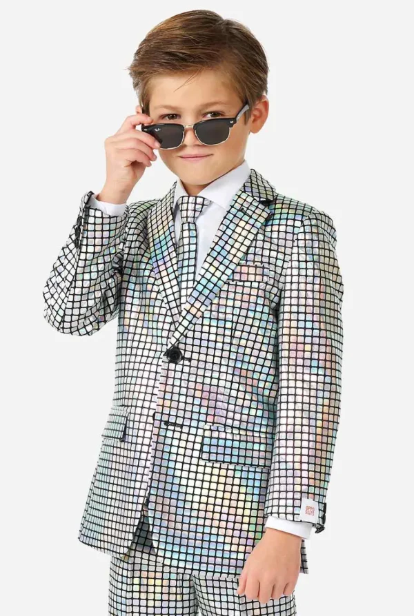 Boys OppoSuits Solid Colored Suits^Discoballer