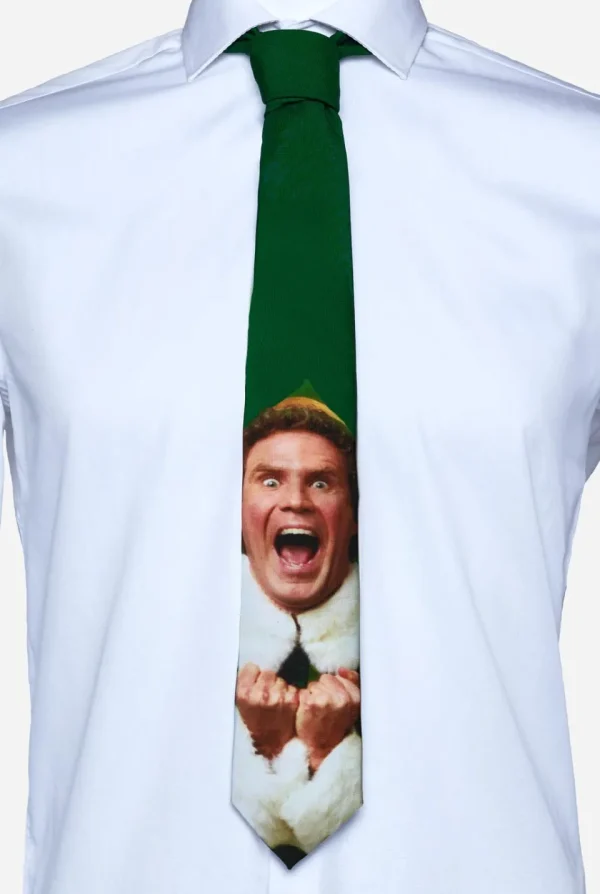 OppoSuits Ties^Elf™ Tie - Christmas