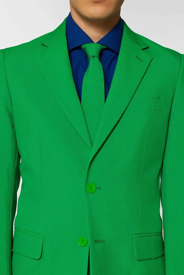 Men OppoSuits Prom Suits^Evergreen