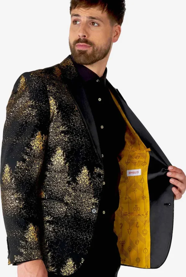 Men OppoSuits Christmas Blazers^Festive Forest