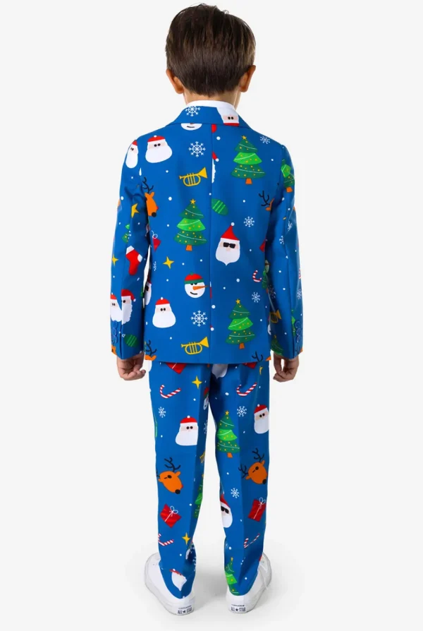 Boys OppoSuits Christmas Suits^Festivity Blue