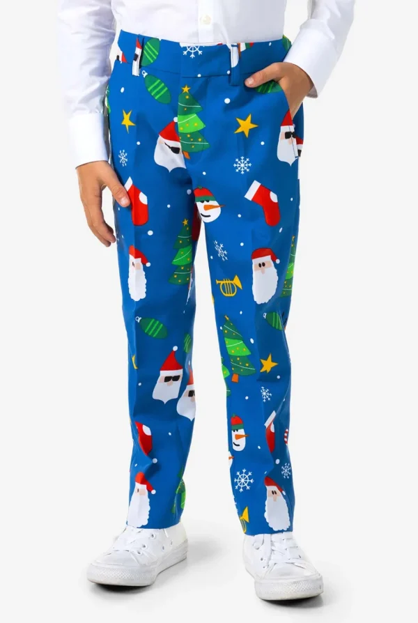 Boys OppoSuits Christmas Suits^Festivity Blue