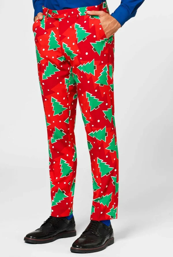 Men OppoSuits Christmas Suits^Fine Pine