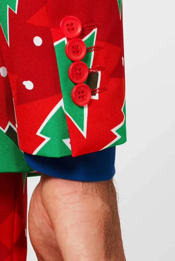 Men OppoSuits Christmas Suits^Fine Pine