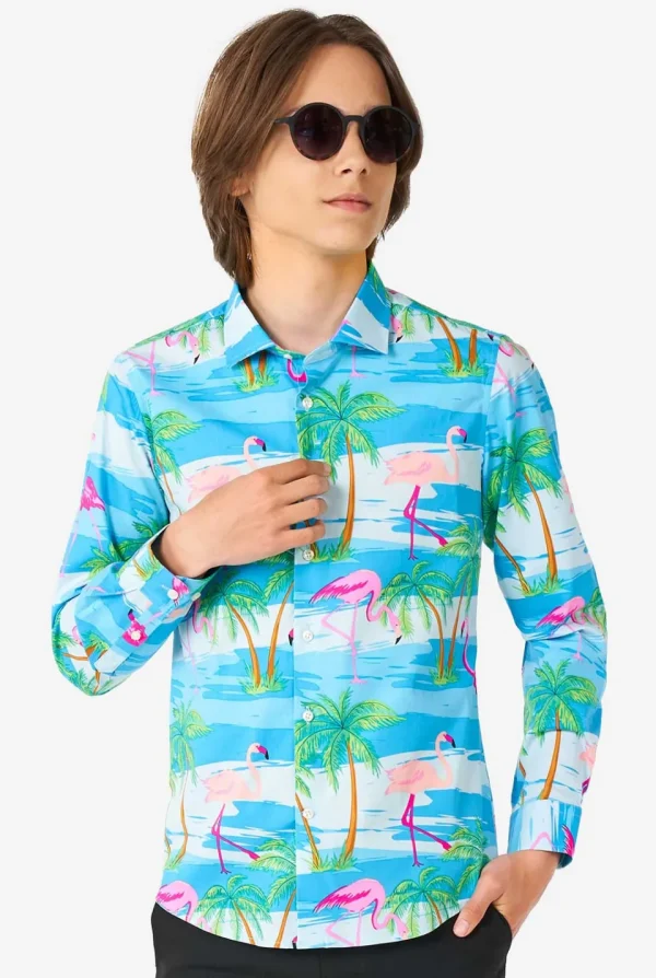 Teen Boys OppoSuits Casual Shirts^Flaminguy