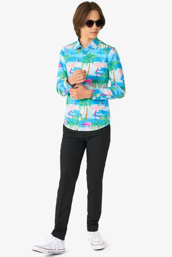 Teen Boys OppoSuits Casual Shirts^Flaminguy