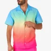 Men OppoSuits Printed Summer Sets^Funky Fade