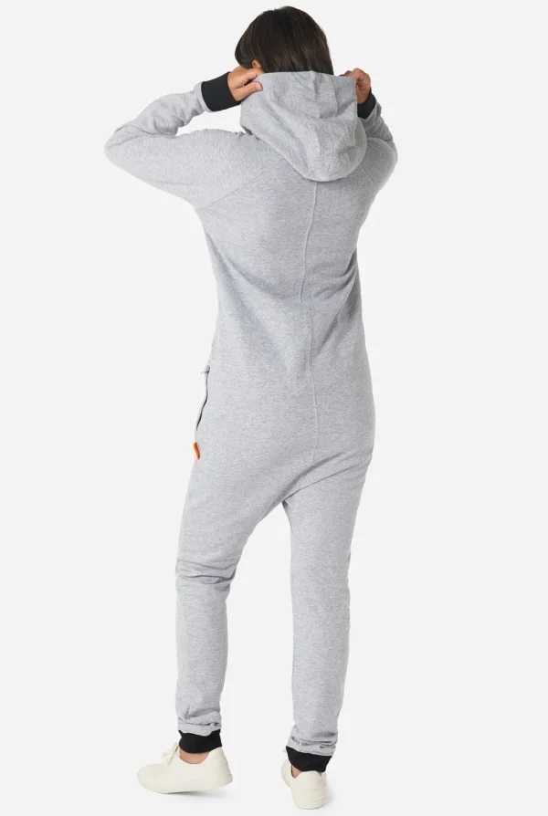 Men OppoSuits Solid Colored Onesies^Gentle Grey