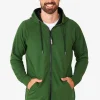 Men OppoSuits Solid Colored Onesies^Glorious Green