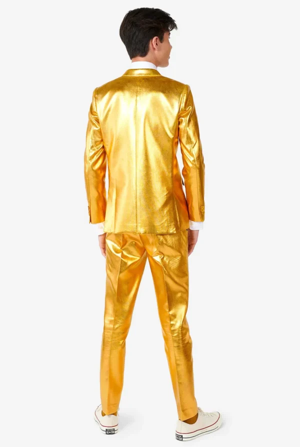 Teen Boys OppoSuits Prom Suits^Groovy Gold