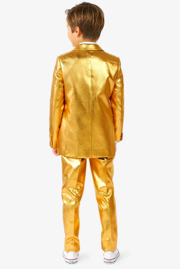 Boys OppoSuits Solid Colored Suits^Groovy Gold