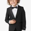 Boys OppoSuits Tuxedos^Jet Set Black