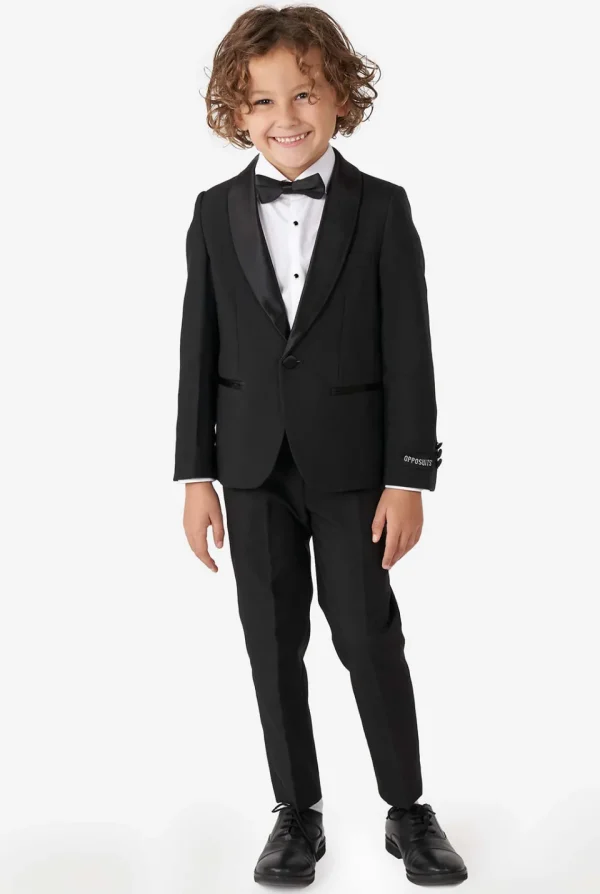 Boys OppoSuits Tuxedos^Jet Set Black