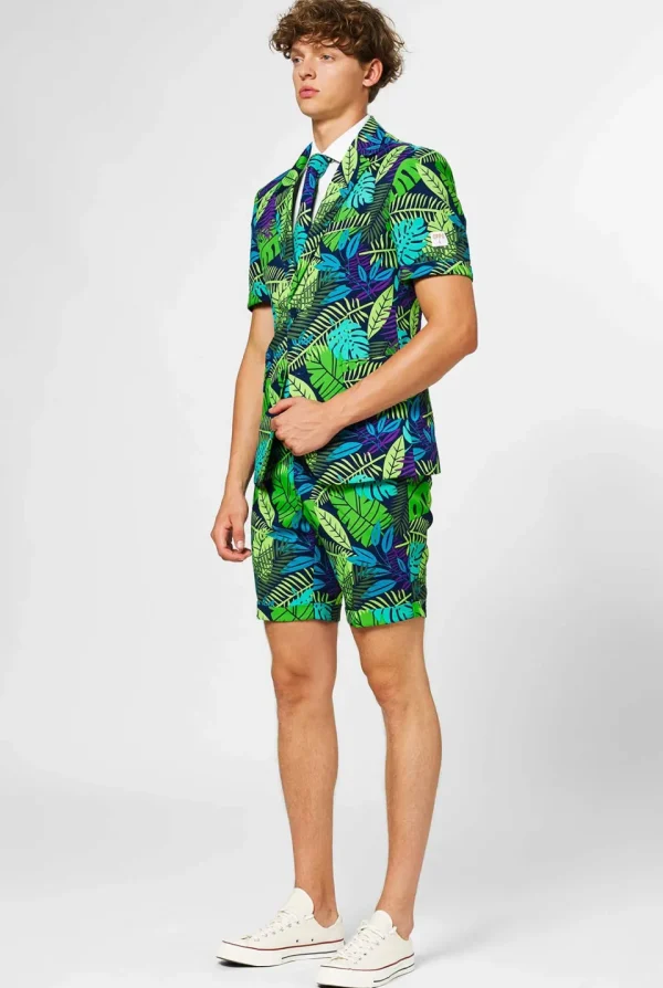 Men OppoSuits Prom Suits^Juicy Jungle