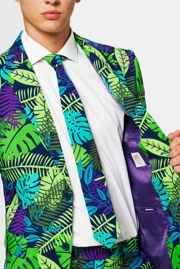 Men OppoSuits Prom Suits^Juicy Jungle