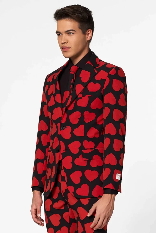 Men OppoSuits Prom Suits^King Of Hearts