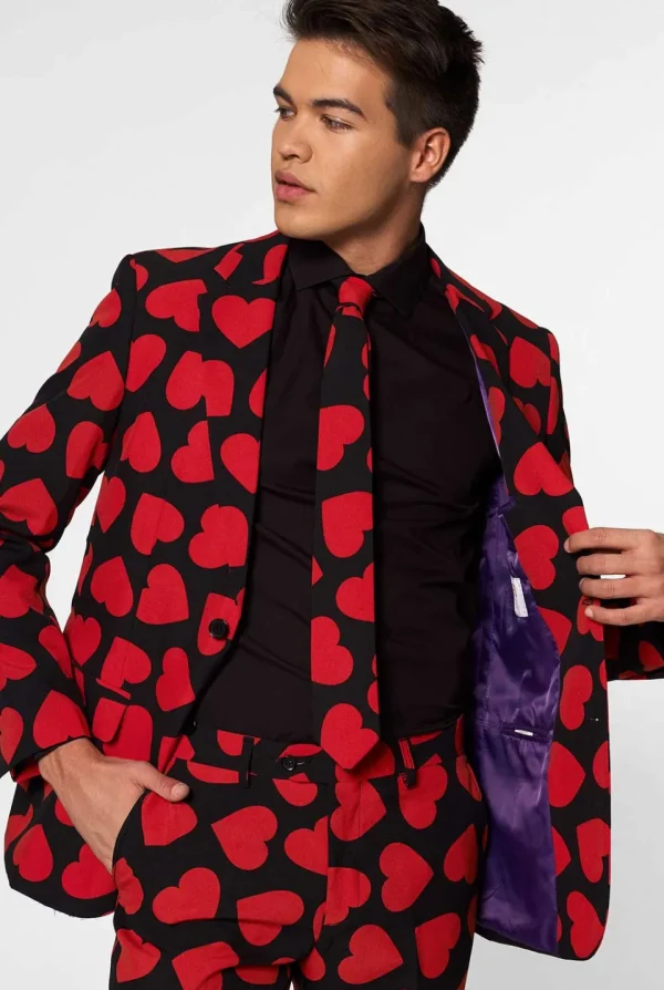 Men OppoSuits Prom Suits^King Of Hearts