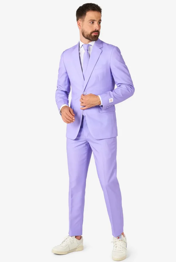 Men OppoSuits Prom Suits^Lavish Lavender