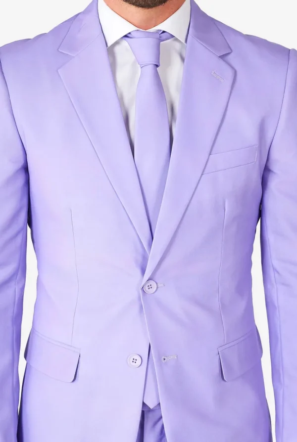 Men OppoSuits Prom Suits^Lavish Lavender