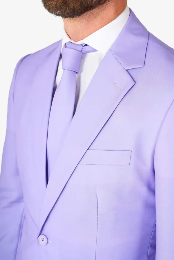 Men OppoSuits Prom Suits^Lavish Lavender