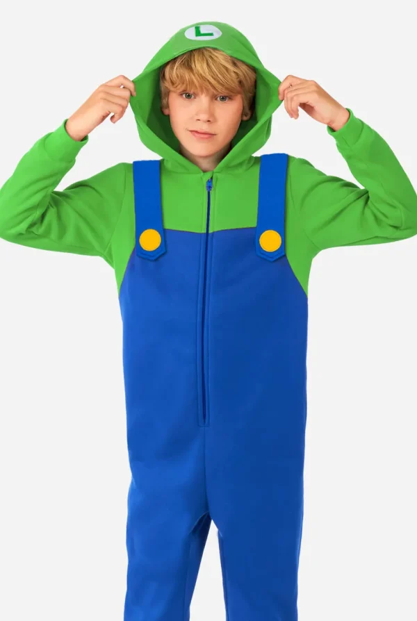 Women OppoSuits Character Onesies^Luigi