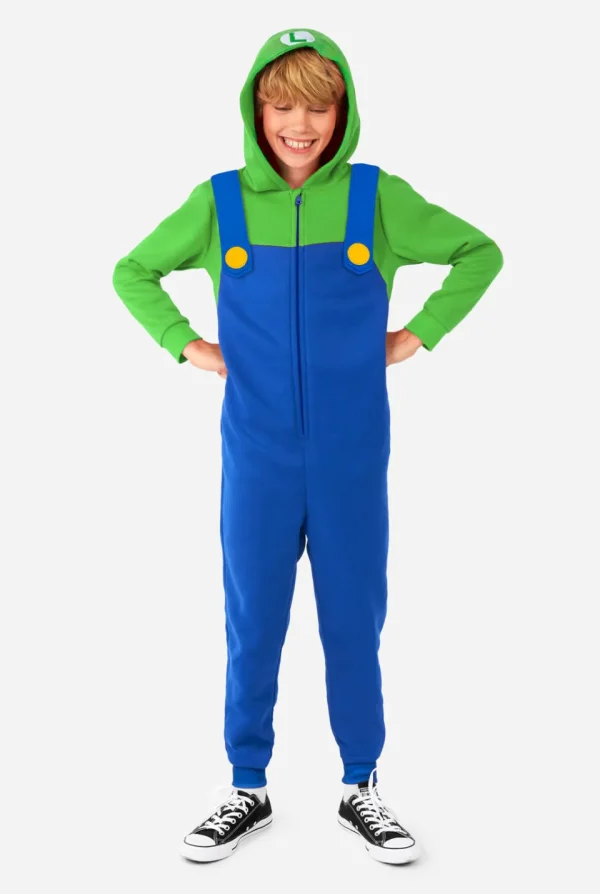 Women OppoSuits Character Onesies^Luigi