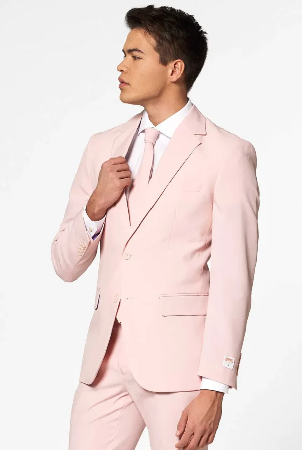 Men OppoSuits Prom Suits^Lush Blush