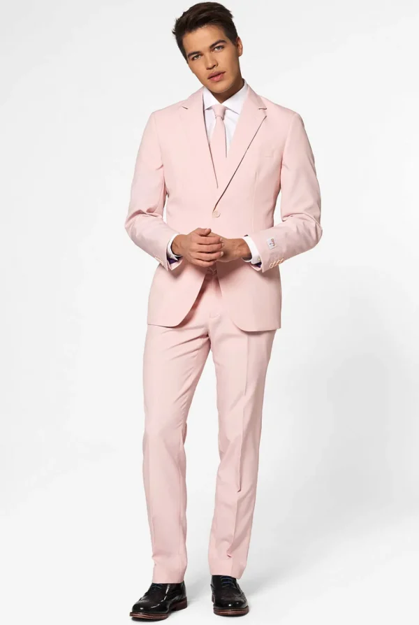 Men OppoSuits Prom Suits^Lush Blush