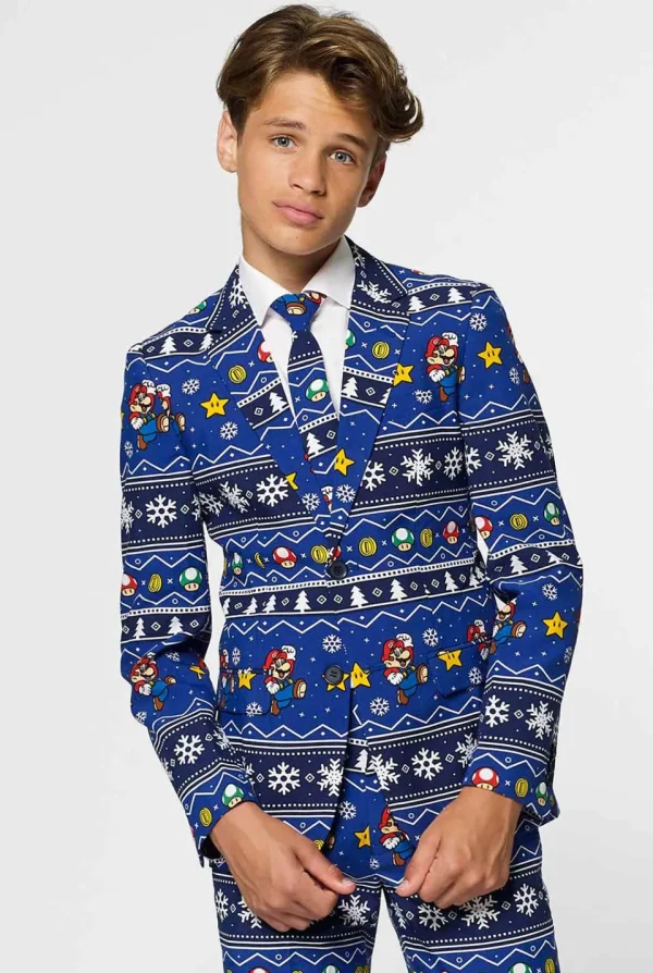 Teen Boys OppoSuits Christmas Suits^Merry Mario™