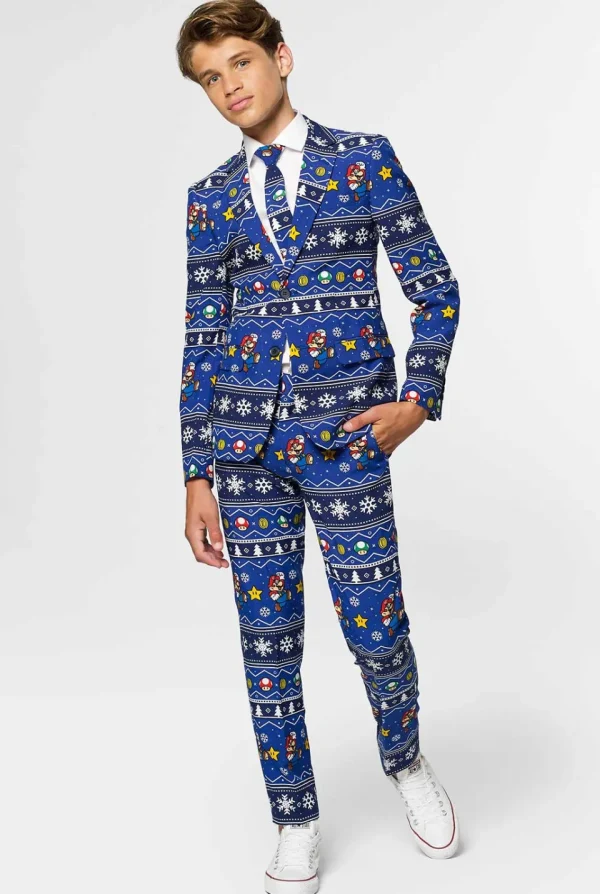 Teen Boys OppoSuits Christmas Suits^Merry Mario™