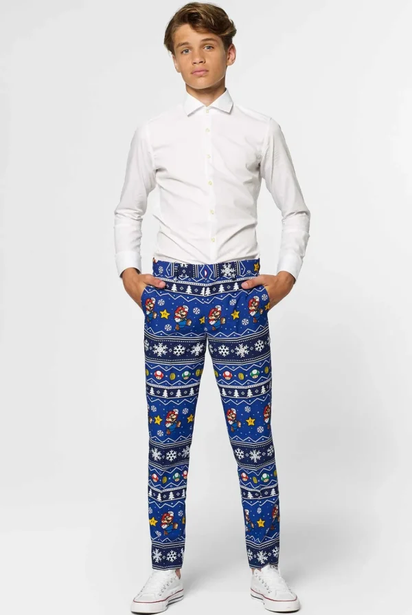 Teen Boys OppoSuits Christmas Suits^Merry Mario™