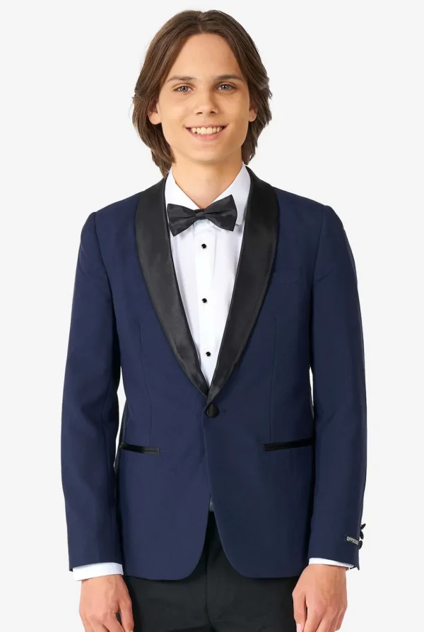 Teen Boys OppoSuits Tuxedos^Midnight Blue